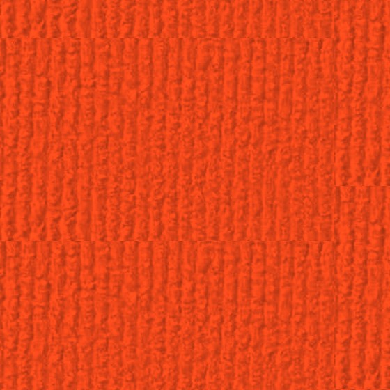 Ember Run ribbed event carpet swatch — Fine Lines FL-17
