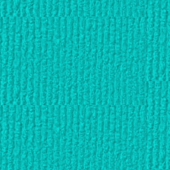 Lagoon Teal ribbed event carpet swatch — Fine Lines FL-28