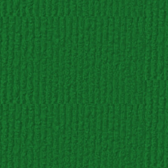 Turf Green ribbed event carpet swatch — Fine Lines FL-24