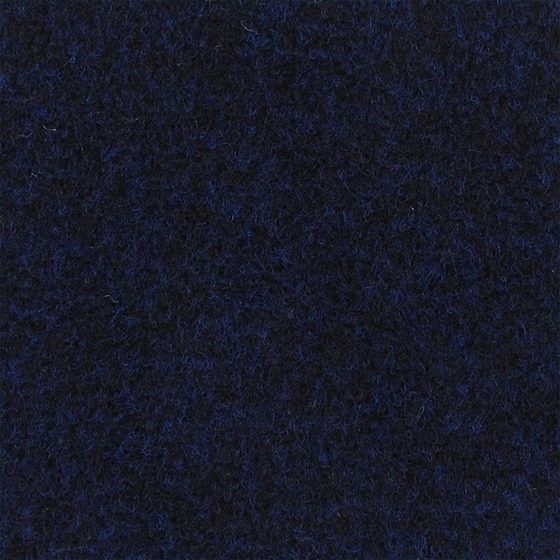 Black Tie Blue short velour event carpet swatch — Front Row FR-26