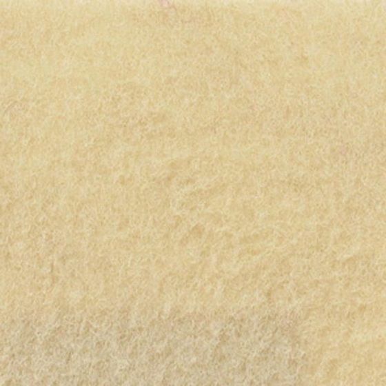 Champagne Ivory short velour event carpet swatch — Front Row FR-08