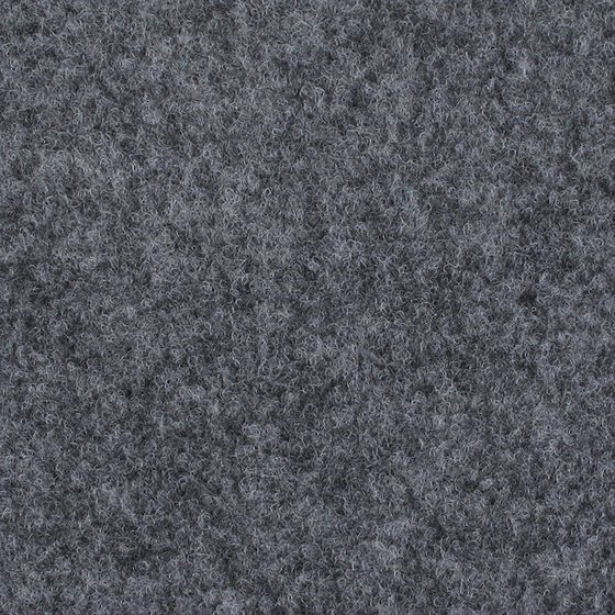 Flannel Grey short velour event carpet swatch — Front Row FR-06