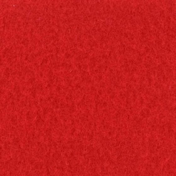 Red Carpet short velour event carpet swatch — Front Row FR-13