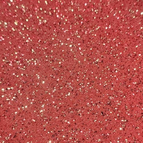 Red glitter event carpet swatch