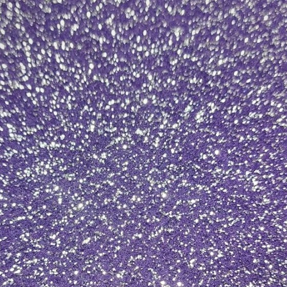 Violet glitter event carpet swatch