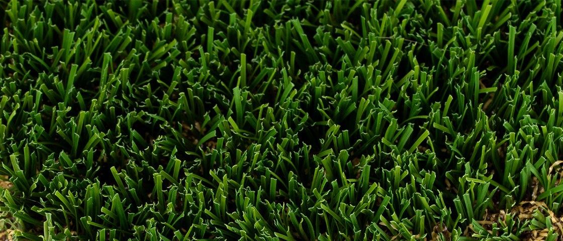 Close-up of artificial turf grass